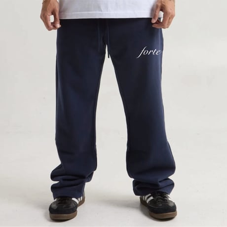 forte Official Logo Embroidery Baggy Sweat Pants(4Color)