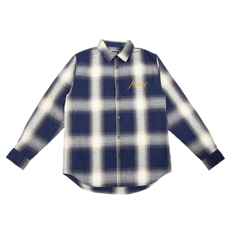 forte Official Logo embroidery フランネルシャツ(4color)Shakawear