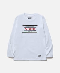 ネイバーフッド　neighborhoodONE THIRD(KIDS)   OT . TEE LS-5（ ホワイトカラー ）