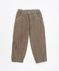 マウンテン MOUNTEN.   wide cropped jeans　 （  BROWNカラー　）mounten