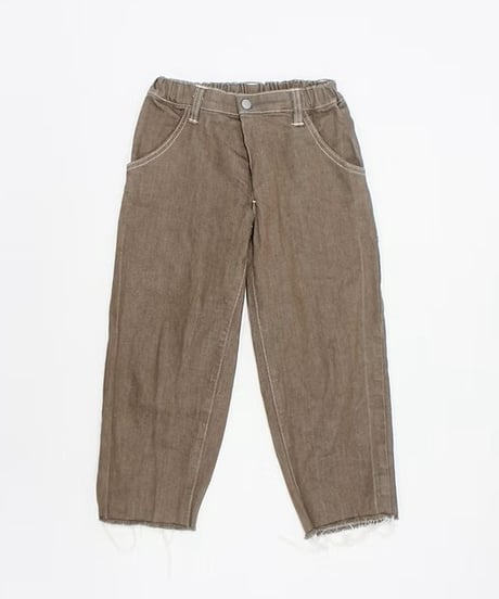 マウンテン MOUNTEN.   wide cropped jeans　 （  BROWNカラー　）mounten