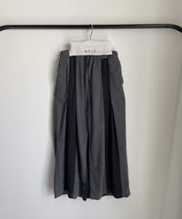 GRIS   グリ　Two tack wide denim　（ブラックカラー  )