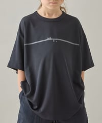 マウンテン　MOUNTEN　reflect line cool T　（ブラックカラー）mounten
