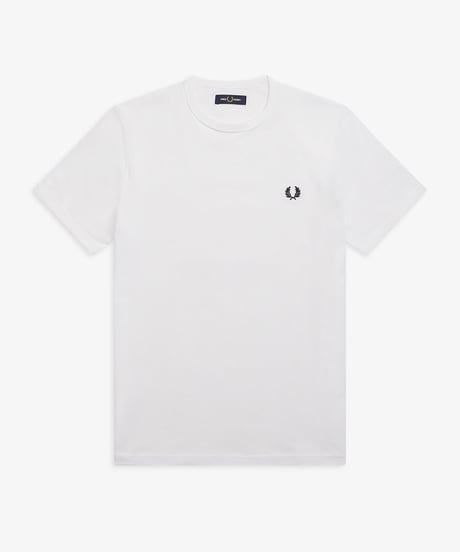 フレッドペリー  FRED PERRY   RINGER T-SHIRT  ( ホワイト   )     メンズ