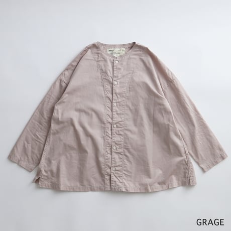 ハーベスティ　HARVESTY   ATELIER BLOUSE   (  グレージュ )