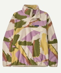 パタゴニア ウィメンズ ライトウェイト・シンチラ スナップT プルオーバー (  Sunshine: Naturalカラー) patagonia