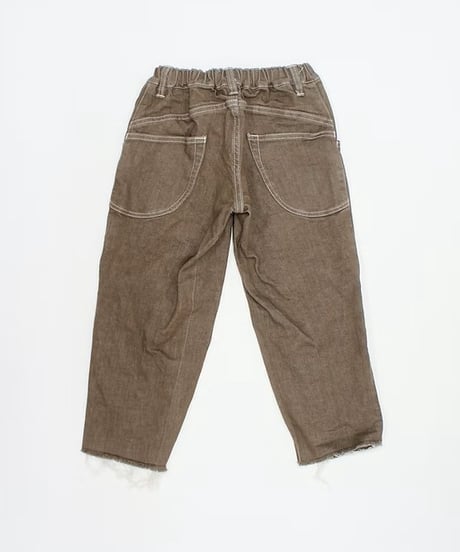 マウンテン MOUNTEN.   wide cropped jeans　 （  BROWNカラー　）mounten