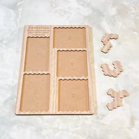 A 3-Piece Puzzle （White)