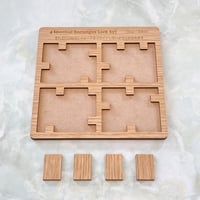 4 Identical Rectangles Lock 6x7