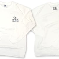 "I'm protester"sweat White