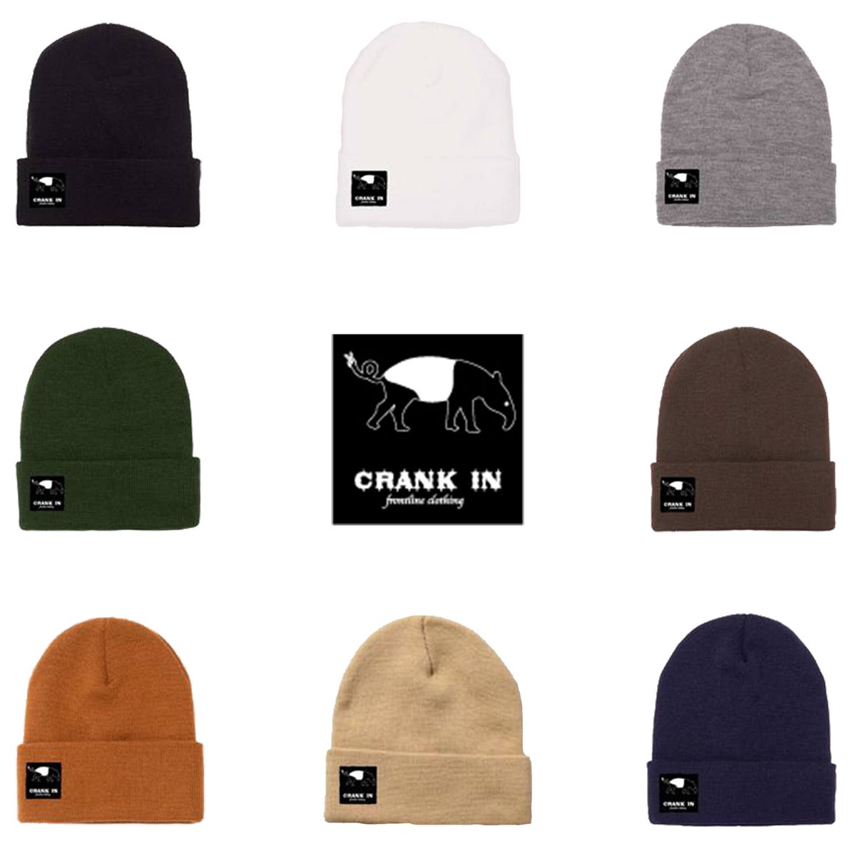 バク ロゴ ニットキャップ | CRANK IN frontline clothing