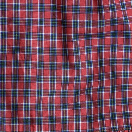 Check Tiered Blouse