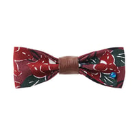 BOUGAINVILLEA LEATHER／BOW TIE