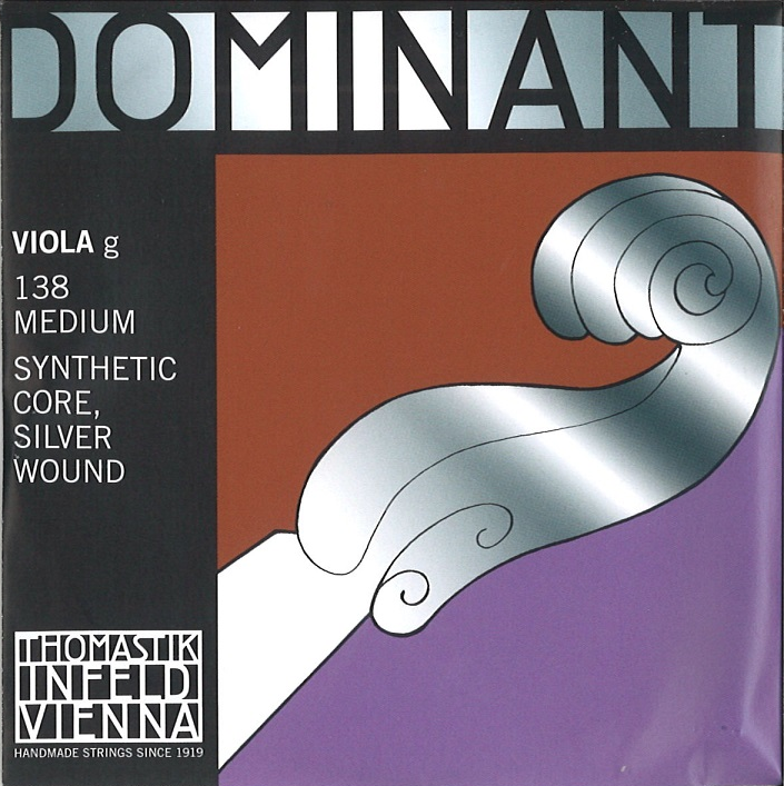 【未使用】ドミナント　DOMINANT ビオラ弦 ADCG線セット バイオリン弦 ドミナント A,D,G線セット