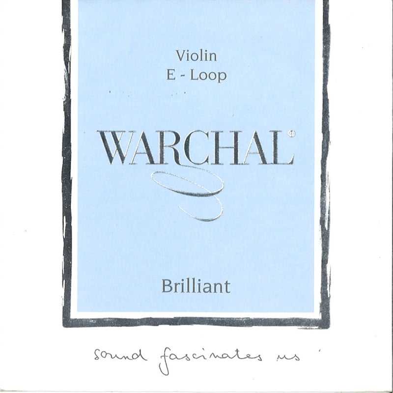 ヴァイオリン弦】WARCHAL Brillant / ワーシャル ブリリアント E