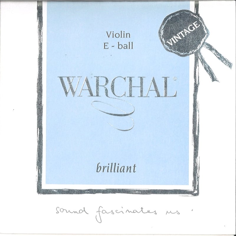 ヴァイオリン弦】WARCHAL Brillant VINTAGE / ワーシャル ブリリア