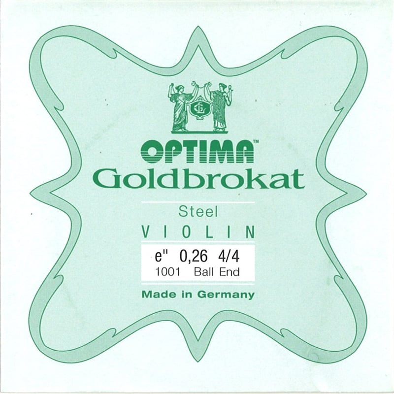 ヴァイオリン弦】Goldbrokat / ゴールドブロカット E線 0.26