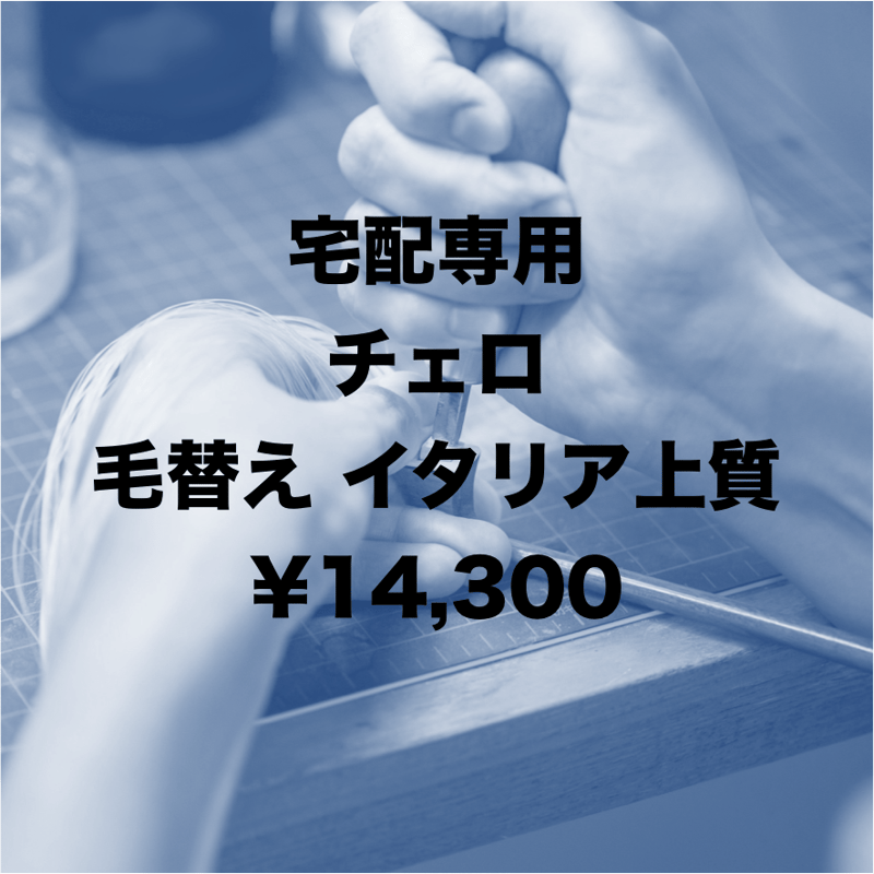 チェロ弓】宅配 毛替え イタリア上質 | 文京楽器オンラインストア