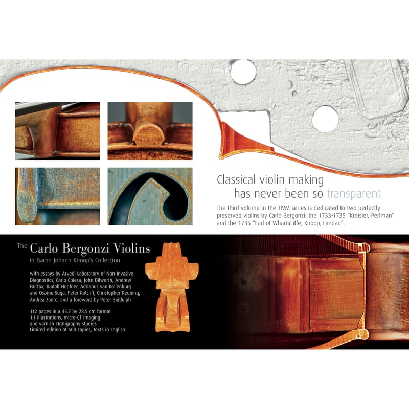 書籍】The Carlo Bergonzi Violins in Baron Johann