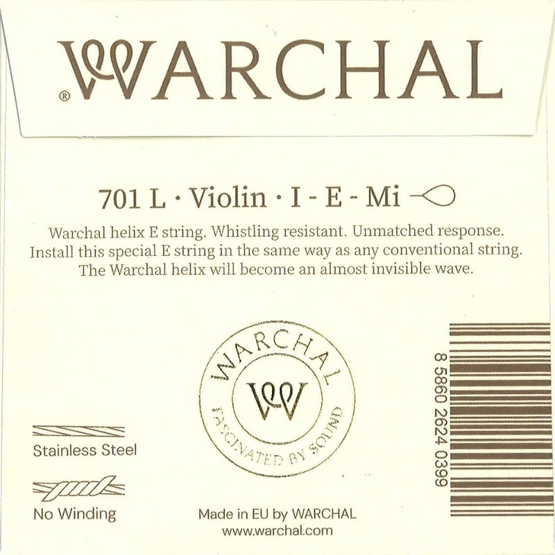 ヴァイオリン弦】Warchal / ワーシャル | 文京楽器オンラインストア