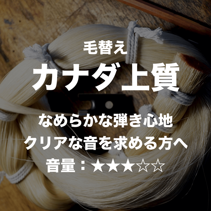 ヴァイオリン&ヴィオラ弓】宅配 毛替え カナダ上質 | 文京楽器 ヴァイオリン&ヴィオラ弓】宅配 毛替え カナダ上質 | 文京楽器