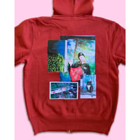 Candy Cat Head Zip Hoodie < Lacy 2 >