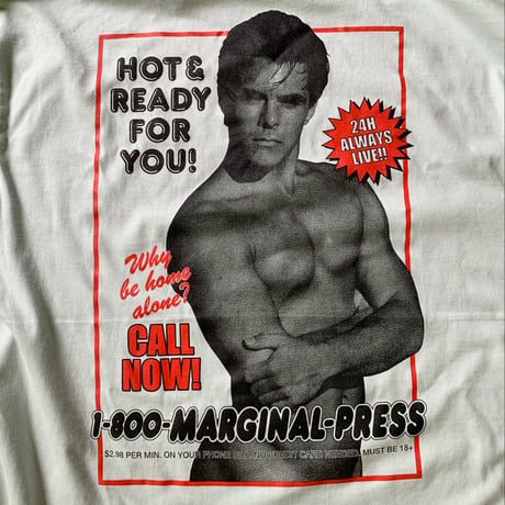 MARGINAL PRESS オリジナルTシャツ < BOY >