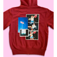 Candy Cat Head Zip Hoodie < Lacy 1 >