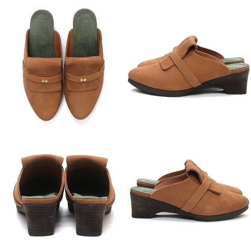 ミナペルホネン pied des bois 美品】mina perhonen together サボ