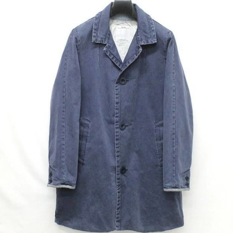 visvim ビズビム MIES COAT ミース コート NAVY ネイビー 紺 COTTO...