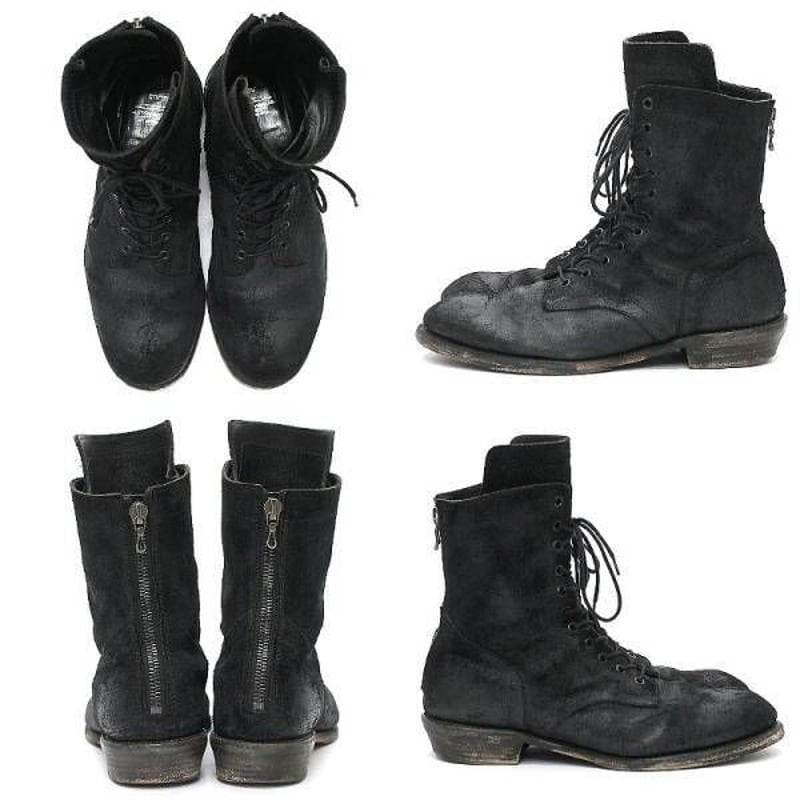 hyde 着 JULIUS ユリウス ブラック レースアップブーツ hyde 着 JULIUS ブラック レースアップブーツ - メルカリ