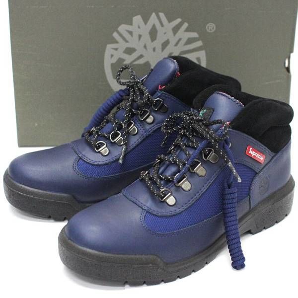 Supreme 【14AW】 Timberland Field Boot US10 Blue