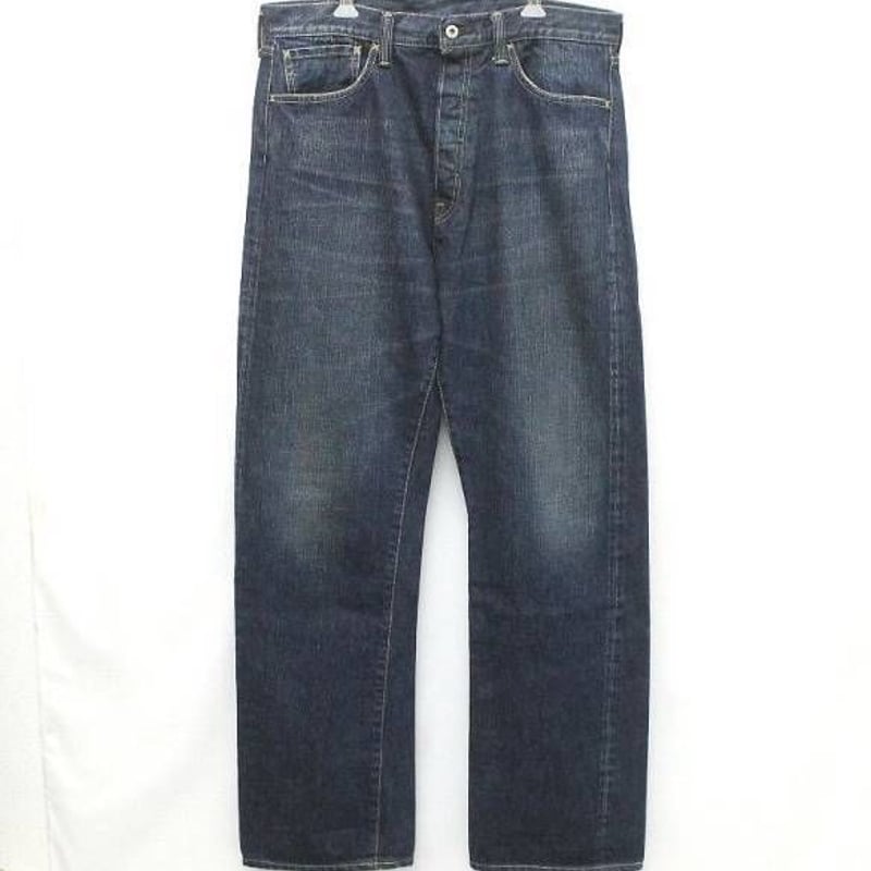 TENDERLOIN テンダーロイン T-RIDERS E 加工 デニム パンツ 34 青 ジ