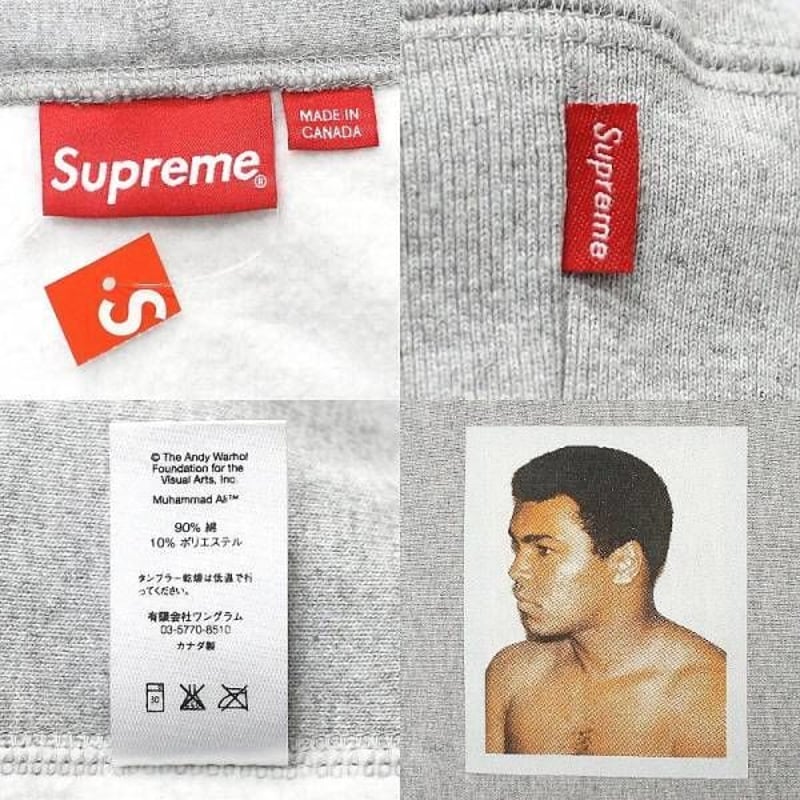 定価以下【L】2016ss  Supreme Ali / Warhol パーカー