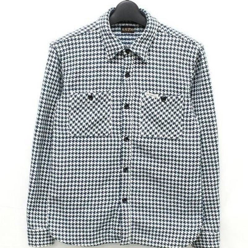 フラットヘッド ネルシャツ サイズ38 中古・古着通販】FLAT HEAD