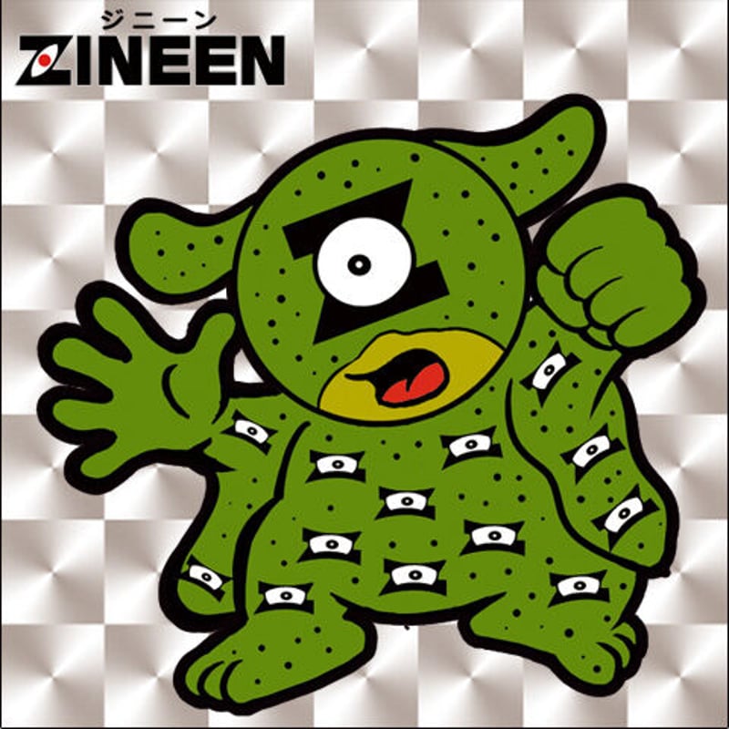 コスプレ名刺シール（悪魔くん・百目） | Zineen-Shop（ジニーン