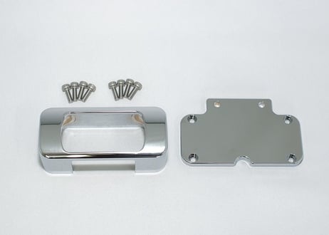 M8用メーターケース（メッキ）MK-06