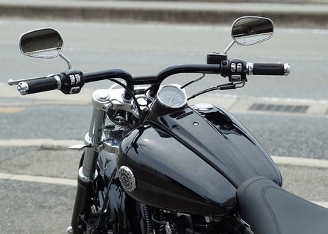 ブレイクアウト専用　ハンドルバー（クロームメッキ）