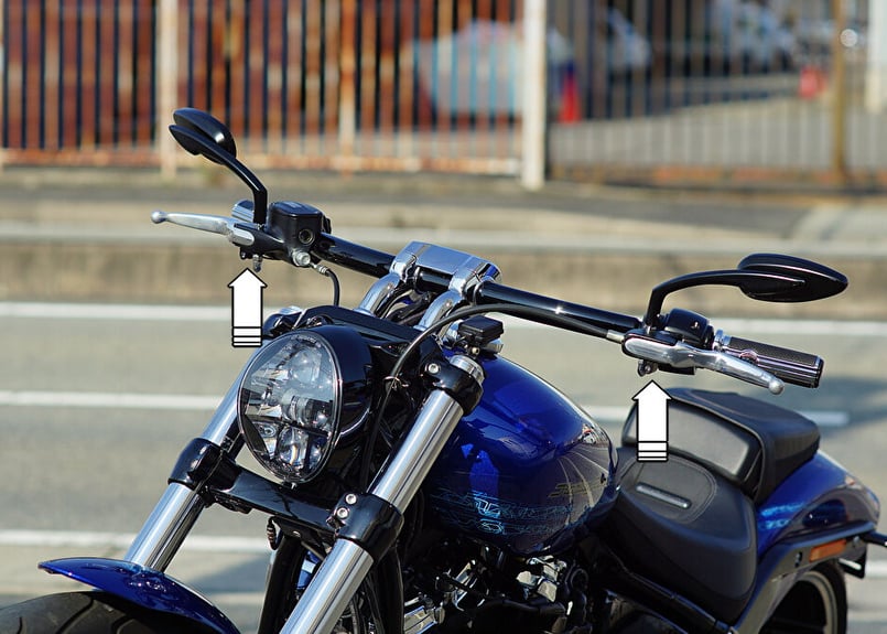 フロントウインカーステー （ケラーマン インテグラル用）TS-06