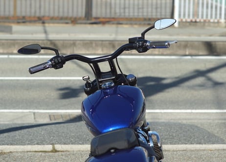 M8用メーターケース（ブラック）MK-０３