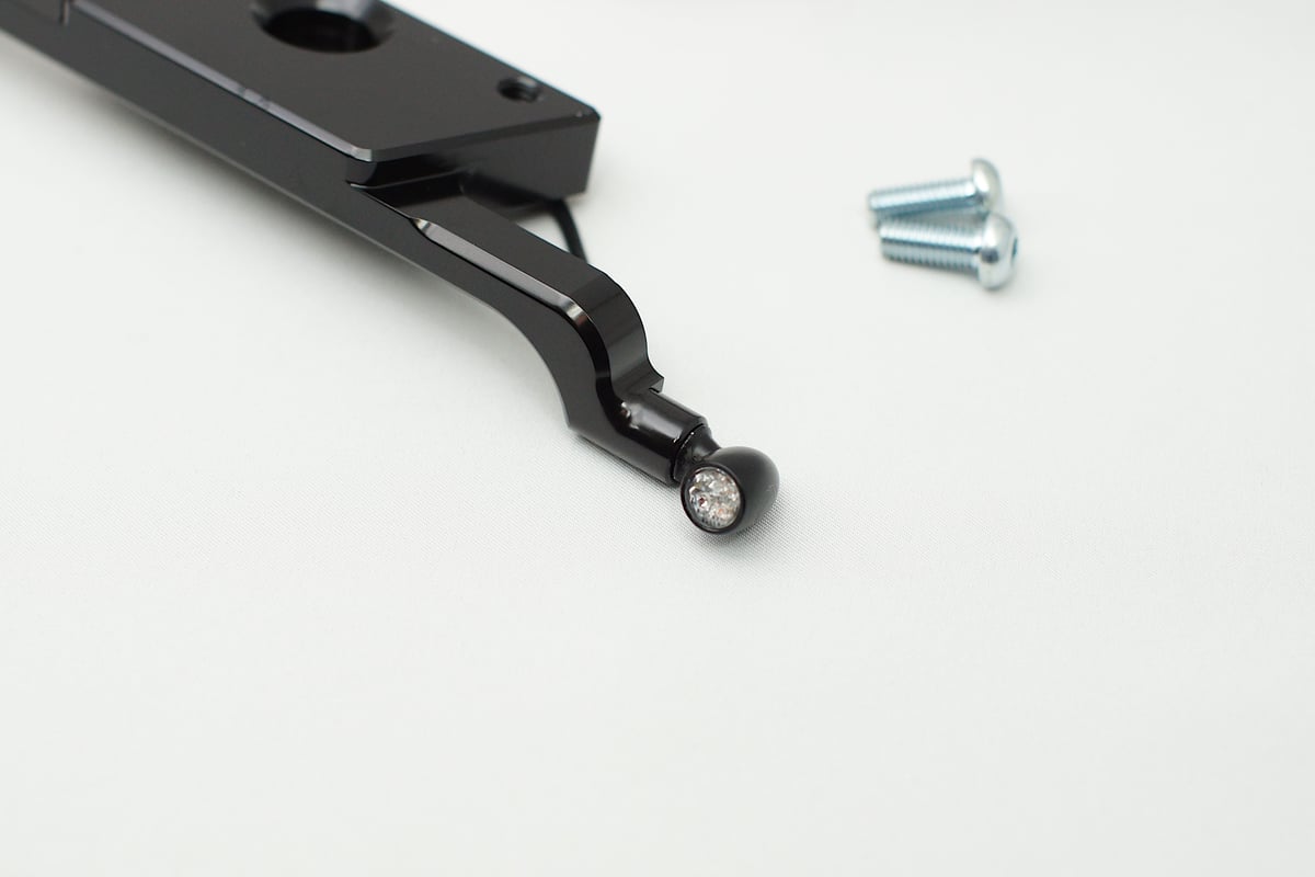 スポーツスター レイバックナンバーステー テールランプ、ウインカー