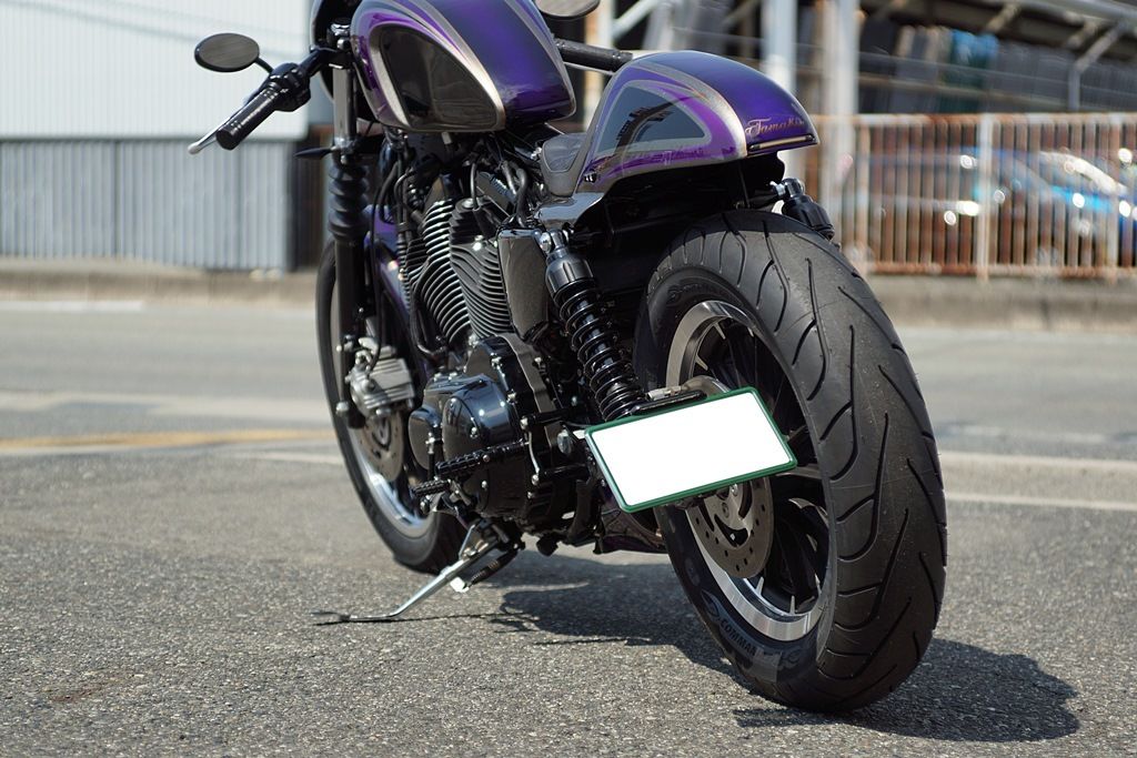 TsyouiJR専用 スポーツスター前後フェンダーエッジテールサイドナンバー付 TsyouiJR専用 スポーツスター前後フェンダーエッジテールサイド