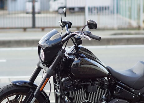 トラッカーハンドルバー　１０インチ　TH-10