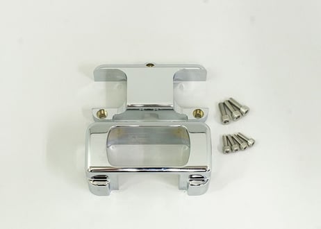 M8用メーターケース（メッキ）MK-０２
