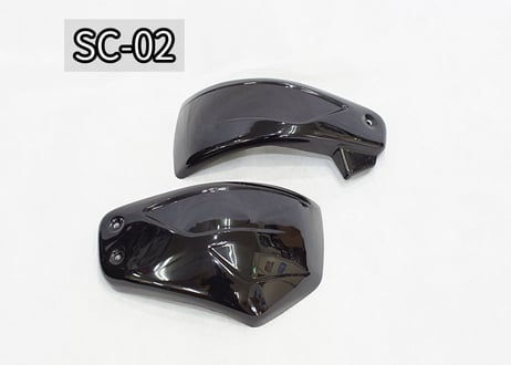 M8 SOFTAIL用サイドカバーセット（2018年～2024年）