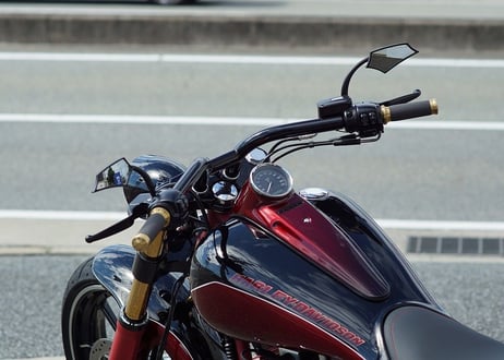 ブレイクアウト専用　ハンドルバー（ブラックパウダーコート）