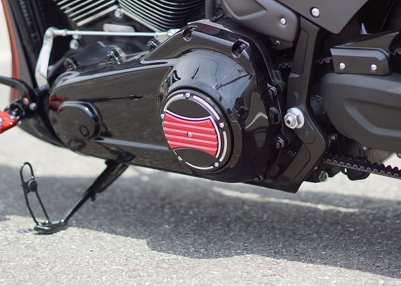 M8 SOFTAIL用ダービーカバー | custom factory Noy's M8 SOFTAIL用ダービーカバー | custom factory Noy's