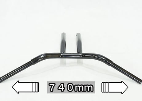 トラッカーハンドルバー　１２インチ　TH-12