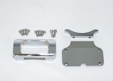M8用メーターケース（メッキ）MK-０４