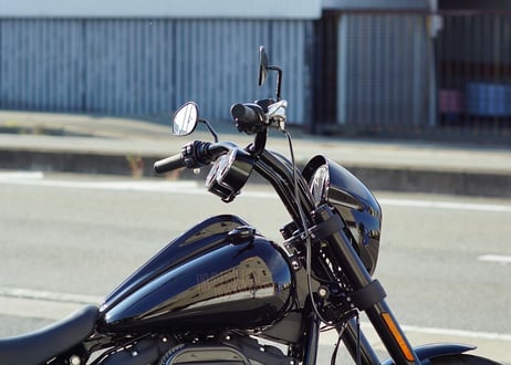 トラッカーハンドルバー　１２インチ　TH-12